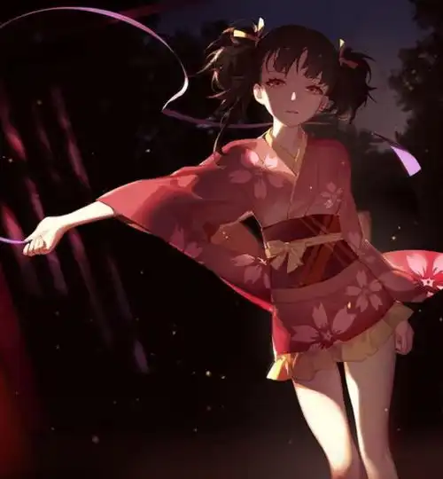 和风美图活泼开朗,翩翩起舞的和风少女,超喜欢她们哦