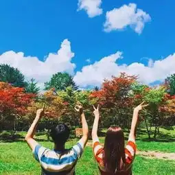 秀恩爱的基本姿势,你都掌握了么鼓浪屿小镇