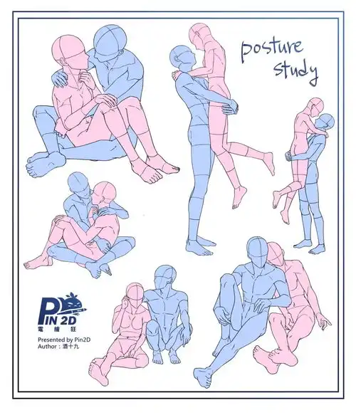 双人情侣pose特辑超级甜