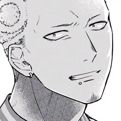 动漫头像黑白男头