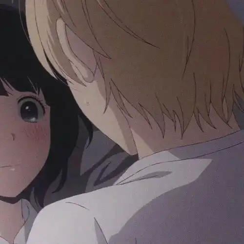 动漫情侣头像携手比肩不许退场