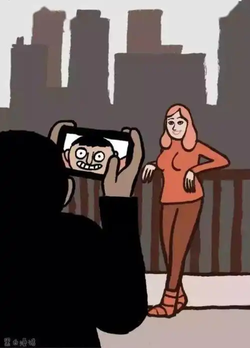 现代人的生活方式开始病态了漫画