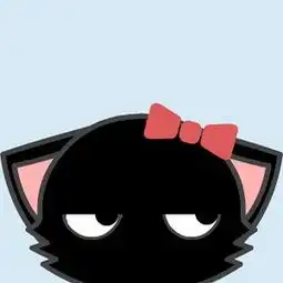 求黑猫头像