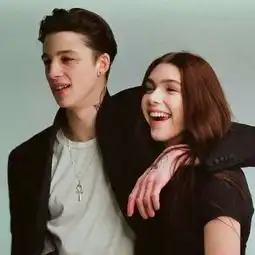 欧美原宿风情侣头像