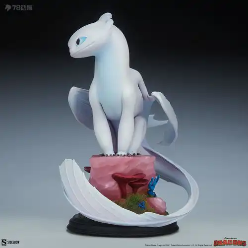 sideshow静态模型statue动画驯龙高手3光煞
