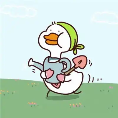 呆萌卡通情侣头像两张,我是你永远的明珠