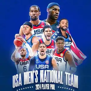 泰斯你不能因为美国队派出明星队就放弃他们奥运也可能被打败