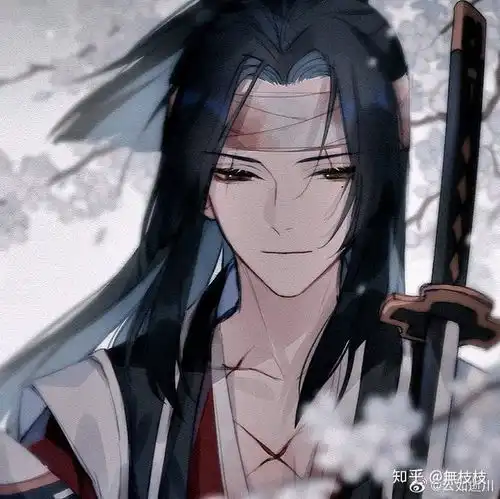 古风彩绘头像男妖孽