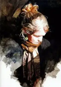100张水彩人物肖像精选