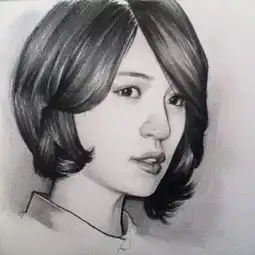 速写美女头像,教你如何画出五官神韵