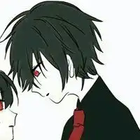 情侣暗黑漫画头像卡通