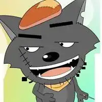 灰太狼和红太狼情侣头像,急急急