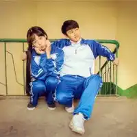 穿校服的情侣头像微信头像图片大全