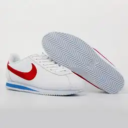 耐克nike新款黑红阿甘皮面刺绣情侣百搭跑鞋男鞋女鞋休闲运动鞋透气跑步鞋训练鞋慢跑鞋