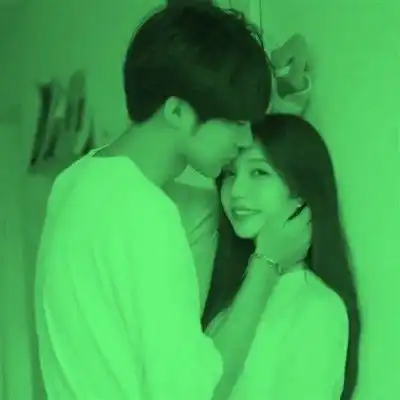 2020最新时尚潮流绿色一对情头这辈子不绿你