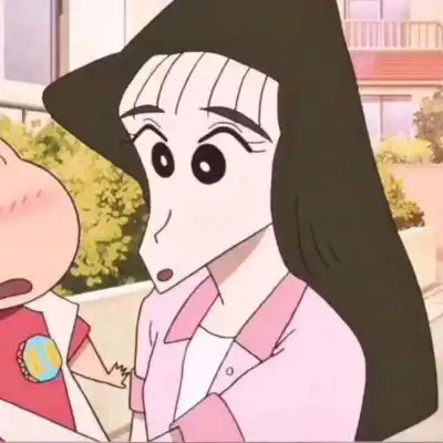 蜡笔小新情侣头像一对高清最萌