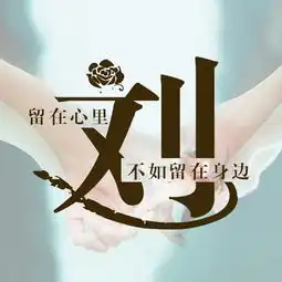 牵手一生主题微信姓氏头像,每个姓氏都有一句情话,你的是什么
