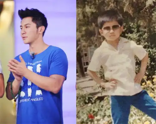 奔跑吧兄弟成员童年照李晨瘦小,宋雨琦真实,杨颖让人意外