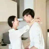 小清新校服控情侣头像从校服到婚纱