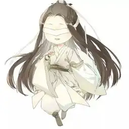 8月份火了一组魔道祖师头像蒙眼的晓星尘,自带仙气属性