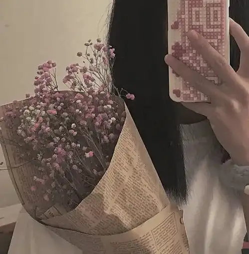女生捧花头像成年人的世界总在下雨,我想成为那个为你撑伞的人