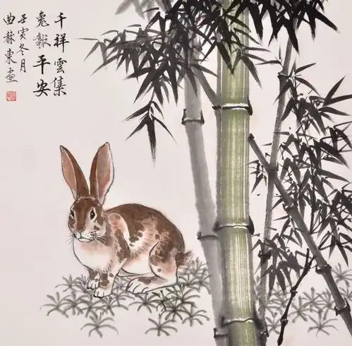 迎瑞兔逛画展,免费体验拓印生肖画,将你的萌宠带回家