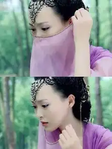 古装美女戴面纱,发现原来最美的不是唐嫣不是黎姿,而是她