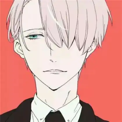 二次元男生头像萌帅,紧盯你的眼眸真的很帅的