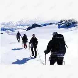 雪地中的徒步人物素材图片免费下载高清装饰图案png千库网图片编号3331300