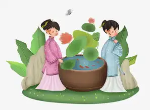 民国风庭院里的少女图片素材其他格式下载动漫人物大全