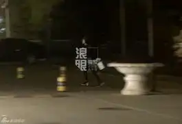 秦岚会友心情佳陆川落寞独回京印证分手