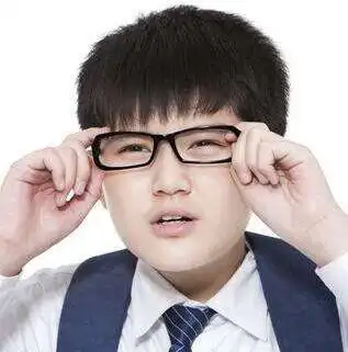 眼镜正确佩戴位置图片