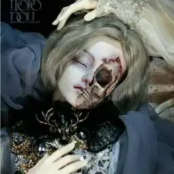 有木有像这样风格的黑暗哥特猎奇的之类的情侣头像