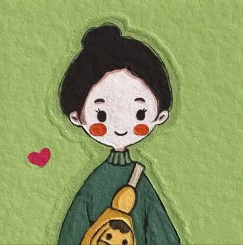 动漫手绘情侣漫头