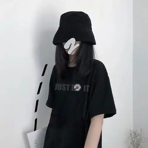雏菊花半袖男女情侣同款ins潮短袖t恤女韩版宽松原宿bf风港风2020