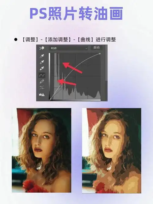 ps照片转油画,氛围感头像一分钟搞定