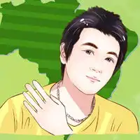 手绘张智尧头像,q版古装男星张智尧qq头像图片