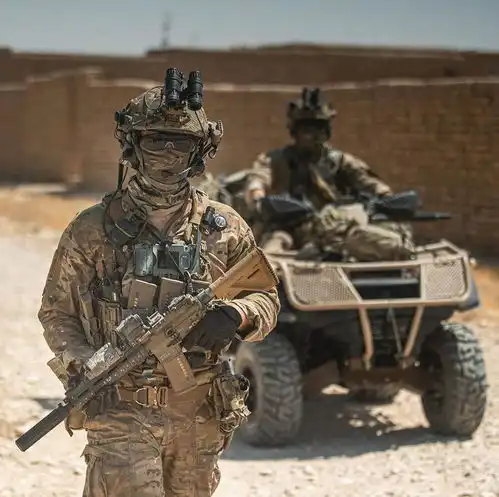 满配单兵装备特种兵一身高科技越来越科幻了