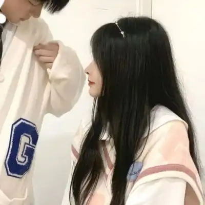 情侣头像一男一女情头真人好看下次公开是高质量的永久恋爱