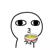 白色圆脸很小的表情包
