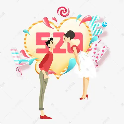 手绘情侣人物设计素材图片免费下载千库网