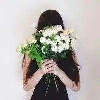 女生遮脸的微信头像微信头像图片大全