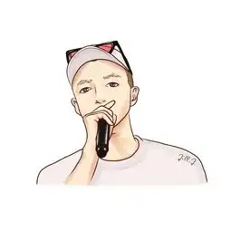 中国有嘻哈人气选手插画