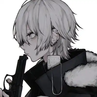 帝江彪悍颓废病态动漫男头