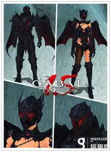 冷艳暗黑风暴新惊天动地恶魔时装曝光