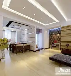 现代简约客厅装修,简约客厅吊顶图片装修图片