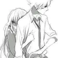 谁有这张头像情侣的另一张,四月是你的谎言,要手绘的