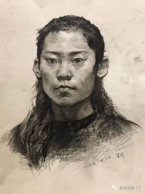 2018内蒙古美术联考试题教师范画