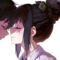 麻烦找一下或制作一下下面这幅图片的情侣头像,谢谢