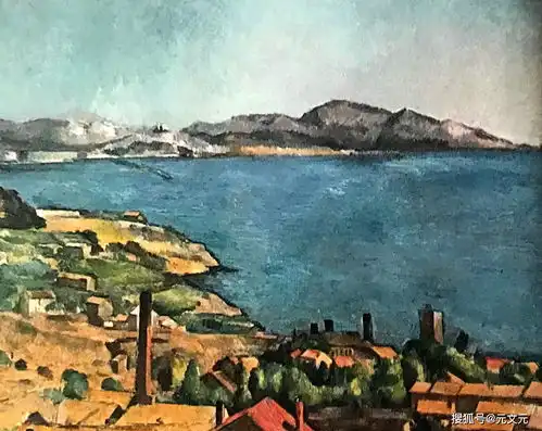 法国画家塞尚油画艺术作品风景人物和静物